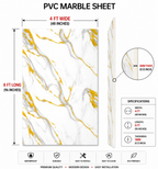 4 × 8 FT PVC Marble Sheet (Reception) LJ80001T