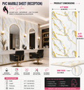 4 × 8 FT PVC Marble Sheet (Reception) LJ80001T