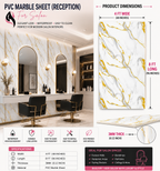 4 × 8 FT PVC Marble Sheet (Reception) LJ80001T