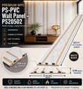 6 × 114.17 inches PS-PVC Wall Panel – PS20502