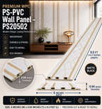 6 × 114.17 inches PS-PVC Wall Panel – PS20502