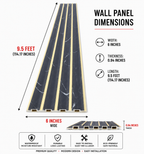 6 × 114.17 inches PS-PVCWall Panel – PS15208