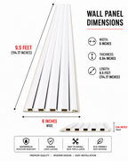 6 × 114.17 inches PS-PVC Wall Panel – PS15201