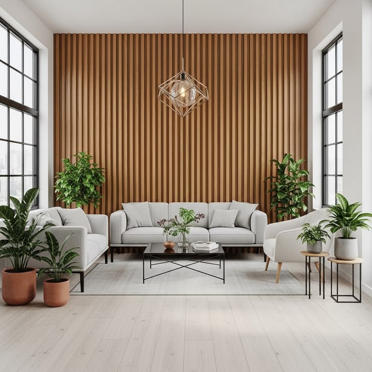 PVC wall panels.