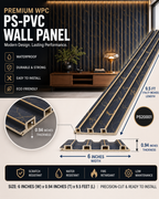 6 × 114.17 inches PS-PVC Wall Panel – PS20001