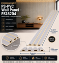 6 × 114.17 inches PS-PVC Wall Panel – PS15204