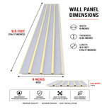 6 × 114.17 inches PS-PVC Wall Panel – PS15204